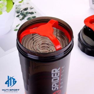 Bình Lắc Whey Bình Nước Thể Thao Tập Gym Shaker Đựng Protein BCAA 3 Ngăn Tiện Dụng 500 ML