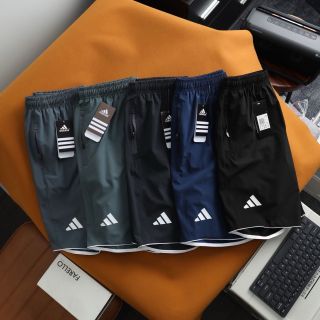 Tổng Short xi giãn dày dặn mịn mát, 85k nhẹ tênh, trơn láng, co giãn 4 chiều, 3 túi khoá kéo Size : m l xl xxl Ri 2222 giá sỉ