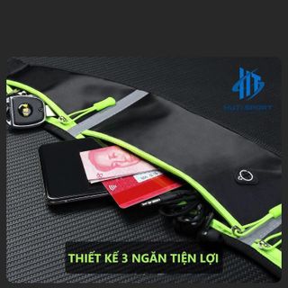 Đai Đeo Hông Đa Năng, Túi Đeo Bụng Thể Thao Chống Nước Hỗ Trợ Tập Gym, Chạy Bộ, Đi Xe Đạp, Leo Núi