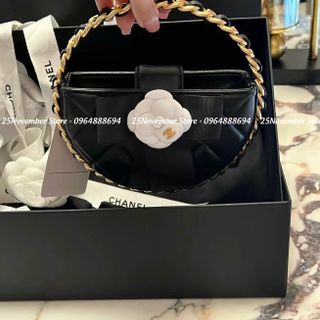 𝐓𝐮́𝐢 𝐗𝐚́𝐜𝐡 Nữ Cao Cấp 𝟐𝟒𝐂 𝐂 𝐋 𝐔 𝐓 𝐂 𝐇 𝐒𝐏𝐒𝐋 Màu Sắc :Đen size: 16cm