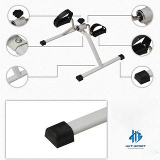 Xe Đạp Thể Dục HUTI SPORT, Xe Đạp Mini Tập Thể Dục Thể Thao Tại Nhà Cao Cấp Có Đồng Hồ Đếm Số Tiện Lợi