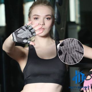 Găng Tay Tập Gym HUTI SPORT, Bao Tay Thể Thao Thể Hình Tập Tạ Nâng Tạ Nữ Cao Cấp Đủ Màu Đủ Size