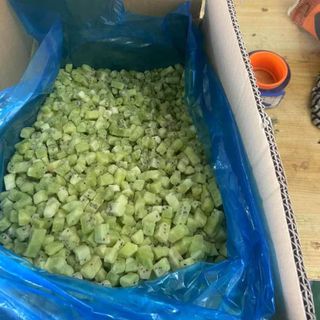 Kiwi cắt hạt lựu tươi đông lạnh số lượng lớn cho nhà máy - Kho hàng Hoc mon