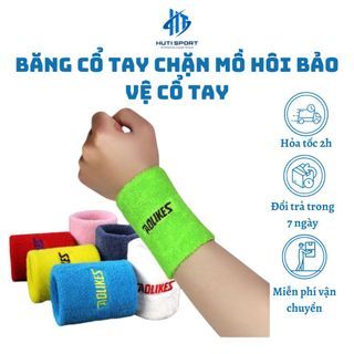 Băng Cổ Tay, Băng Chặn Mồ Hôi Bảo Vệ Cổ Tay Chơi Thể Thao, Tập Gym, Tennis Aolikes AL0235 Cao Cấp Chính Hãng (1 Chiếc)