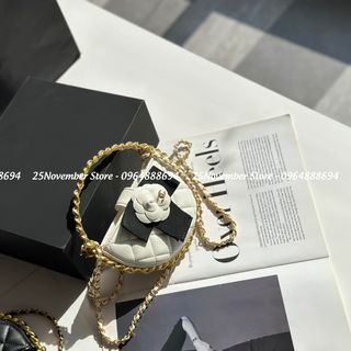 𝐓𝐮́𝐢 𝐗𝐚́𝐜𝐡 Nữ Cao cấp 𝟐𝟒𝐂 𝐂 𝐋 𝐔 𝐓 𝐂 𝐇 𝐒𝐏𝐒𝐋 Màu Sắc :Trắng size: 16cm