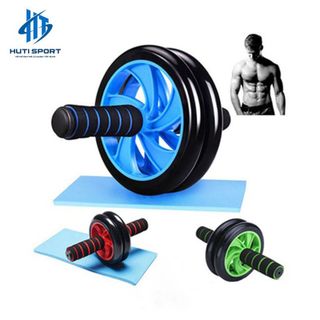Con Lăn Tập Bụng 2 Bánh HUTI SPORT Dụng Cụ Tập Cơ Bụng Đa Năng Lăn AB 2 Bánh Gym Thể Thao Tại Nhà CL01