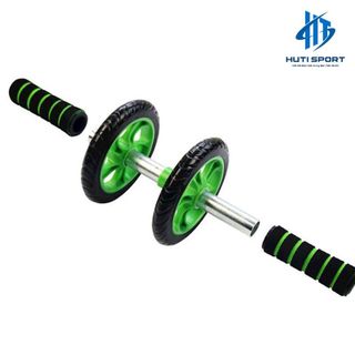 Con Lăn Tập Bụng 2 Bánh HUTI SPORT Dụng Cụ Tập Cơ Bụng Đa Năng Lăn AB 2 Bánh Gym Thể Thao Tại Nhà CL01