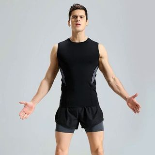 Sát nách nam phối 62k Phom chất chuẩn đẹp Size m.l.xl.xxl Ri 2222 Tách nửa ri được mới nhất 2024 Thể Thao cao cấp Siêu Đẹp Giá Sỉ,