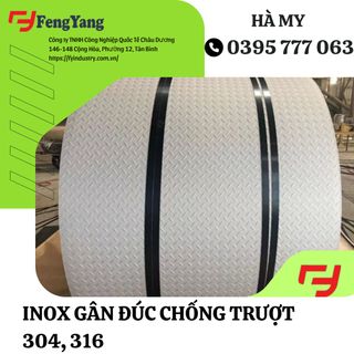 Inox gân chống trượt 304/316