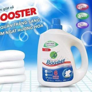 NƯỚC GIẶT XẢ BOOSTER CAN XANH 3,7KG
