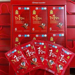 NƯỚC HỒNG SÂM DREAM Hộp 30 gói x 70ml