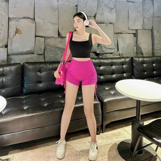 Crop xẻ lưng nk 301 5 màu size ml mới nhất 2024 Thể Thao cao cấp Siêu Đẹp Giá Sỉ,