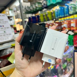 Củ Sạc Nhanh - Cốc Sạc Nhanh 48W - 4 cổng USB và 1 cổng PD20W - Khánh Huy sỉ buôn phụ kiện toàn quốc