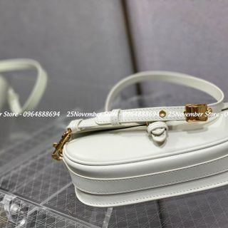 𝐓𝐮́𝐢 𝐱𝐚́𝐜𝐡 Nữ Cao Cấp 𝐁𝐎𝐁𝐁𝐘 𝐄𝐚𝐬𝐭-𝐖𝐞𝐬𝐭 𝐍𝐠𝐮𝐲𝐞̂𝐧 𝐁𝐚̉𝐧 VIP - Màu Trắng - Size : 21 cm