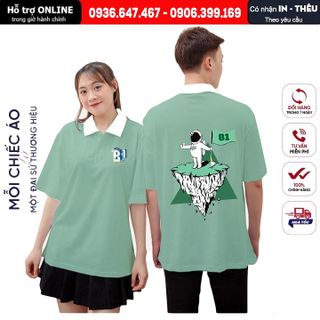 Áo Lớp, Áo Nhóm Có Cổ - Cổ Tròn Vải Cotton, Form Unisex In Theo Yêu Cầu - [Nhận tối thiểu từ 05 áo] -2