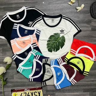 Áo nữ sọc 60k Size m l xl xxl Ri 2222 Tách nửa ri được mới nhất 2024 Thể Thao cao cấp Siêu Đẹp Giá Sỉ,