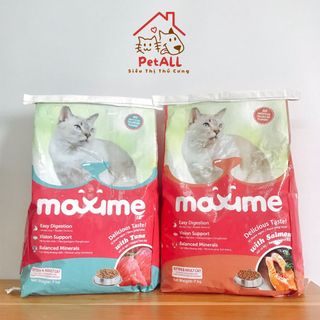 Bịch 7kg - Thức Ăn Hạt Cho Mèo Mọi Độ Tuổi Maxime With Tuna (Vị Cá Ngừ)