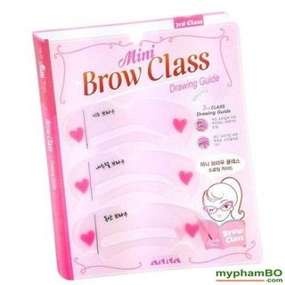 Bộ 3 khuôn kẻ chân mày