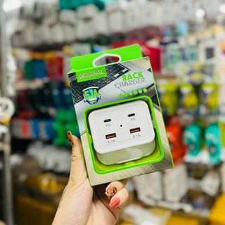 Củ Sạc Điện Thoại Đa Năng - Củ Sạc 4 cổng Rack 5.1A - Củ Sạc Nhanh Hỗ trợ 5V - 5.1A - Sỉ lẻ phụ kiện điện thoại