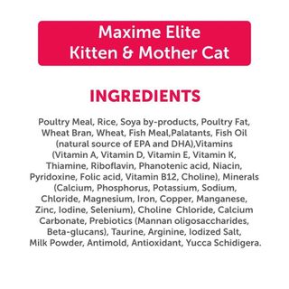 Túi 5kg - Thức Ăn Hạt Cho Mèo Con Maxime Elite Kitten & Mother Cat