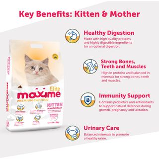Túi 5kg - Thức Ăn Hạt Cho Mèo Con Maxime Elite Kitten & Mother Cat