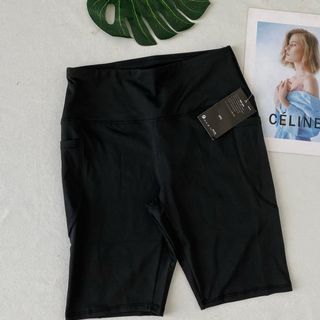 Quần lỡ thun nữ túi 58k 3 mẫu màu đen Phom chất chuẩn đẹp Size m.l.xl.xxl Ri 2222 Tách nửa ri được