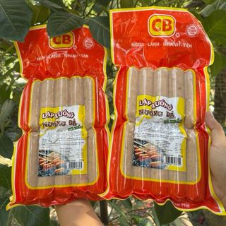 Lạp xưởng nướng đá hà khẩu siêu ngon bịch 10 cây 500g (giao tphcm)