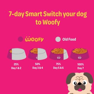 Thức Ăn Hạt Cho Chó Trưởng Thành Woofy Bịch 20kg