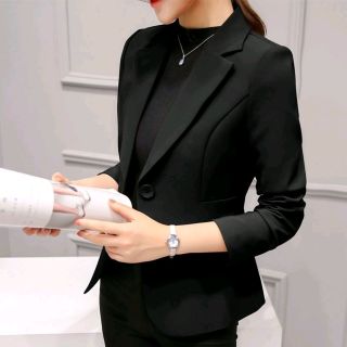 Áo vest nữ áo blazer tay dài cao cấp hàng quảng châu (mã 1)