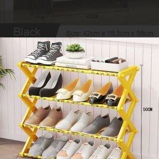 Kệ giày dép 4 tầng tiện dụng chắc chắn