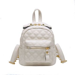 BALO NỮ MINI DA PU TRÁM CARO THOI HẠT GẠO - AUSA HOUSE