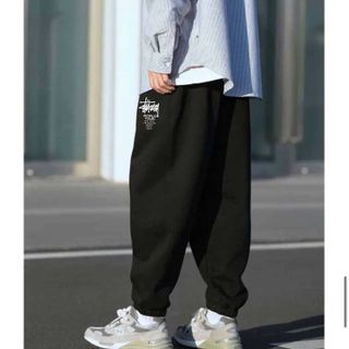 QUẦN JOGGER NAM NỮ UNISEX STUSSY 08 TÚM GẤU - AUSA HOUSE