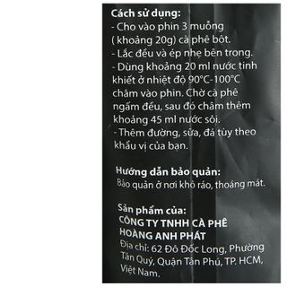 cà phê H'ren pha phin nguyên chất đậm chất ban mê - mix 4 loại hạt - 500gr giá sỉ giá bán buôn số lượng