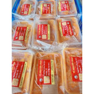 VÚ HEO ƯỚP SẴN SIÊU NGON Hộp 500g (giao tphcm)