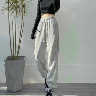QUẦN DÀI JOGGER NỈ MỎNG NHẸ NAM NỮ UNISEX MẶT CƯỜI - AUSA HOUSE