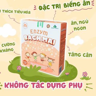 SỈ Men Enzym Bạch Mai Hỗ Trợ Giảm Biếng Ăn Cho Trẻ 6M+