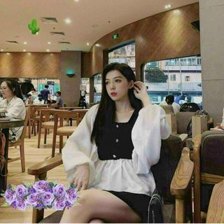ÁO NỮ TIỂU THƯ BABYDOLL TAY PHỒNG TRẮNG - AUSA HOUSE