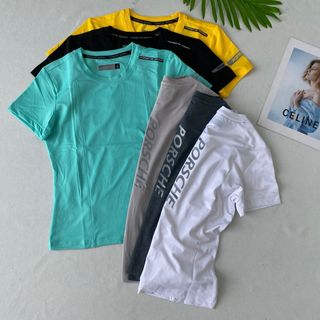 Áo nữ posche3r vải lỗ kim 60k Chất vải mịn mát Phom chất chuẩn đẹp Size m.l.xl.xxl Ri 2222 Tách nửa ri được