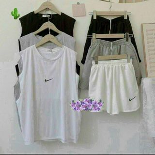 SET ĐỒ BỘ THUN COTTON LƯỠI LIỀM THÊU 3 MÓN - AUSA HOUSE