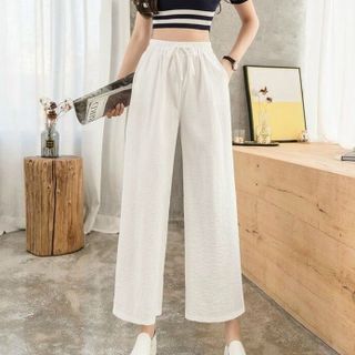 QUẦN DÀI NỮ ỐNG SUÔNG VẢI ĐŨI MỀM MÁT - AUSA HOUSE