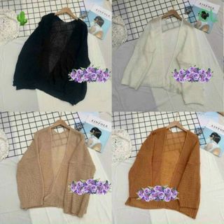 ÁO KHOÁC NỮ CARDIGAN LEN MỎNG PHONG CÁCH HÀN QUỐC - AUSA HOUSE