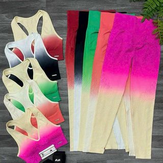 Set loang NaQi Chất vải: Dệt dày dặn Co dãn tốt, thoải mái 5 màu size sml mới nhất 2024 Thể Thao cao cấp Siêu Đẹp Giá Sỉ,