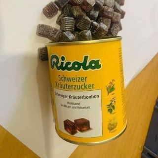 Kẹo ngậm ho Ricola Original Free Sugar 250g -Mẫu mới hàng chuẩn Nội địa Đức [Date:T10/2026 ] giá sỉ