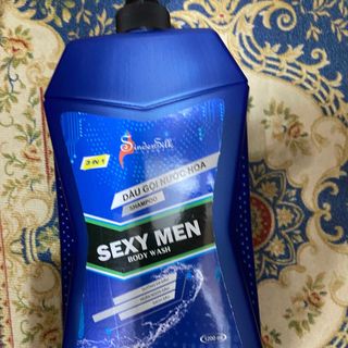 Dầu gội nước hoa Nam SEXY MEN 3in1 dung tích 1200ml thơm ngát, quyến rũ