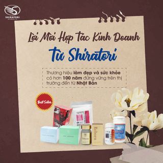 TUYỂN CỘNG TÁC VIÊN PHÂN PHỐI TPCN SHIRATORI