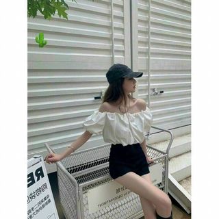ÁO NỮ BẸT VAI PHỒNG 2 LỚP - AUSA HOUSE