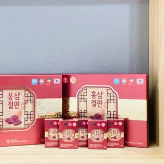 Sâm Lát Tẩm Mật Ong Ginseng King (new) Hộp 200g (10 hộp x 20gr)