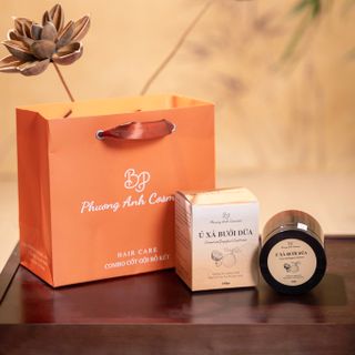Combo cốt Gội Phương Anh comagtic. 4món Gội +Ủ + xịt 100ml + serum dưỡng mi.
