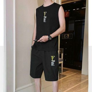 ĐỒ BỘ THỂ THAO NAM NỮ UNISEX CHỮ V - AUSA HOUSE