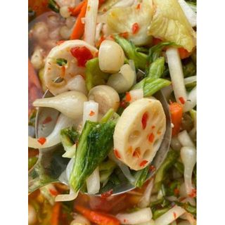 DƯA MÓN NGÂM CHUA NGỌT hủ 1kg (giao tphcm)